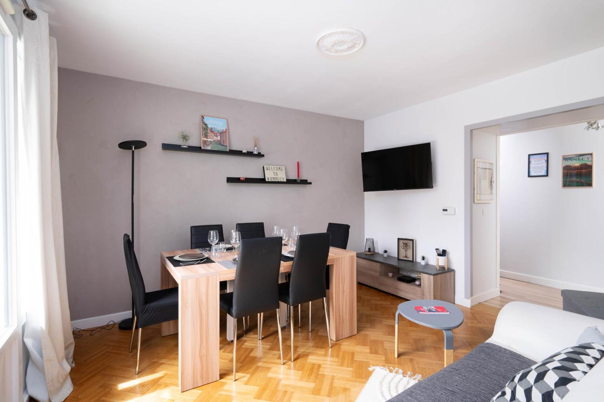 Appartement Cosy 6 Pers Pres Du Lac Avec Garage Annecy Ngoại thất bức ảnh